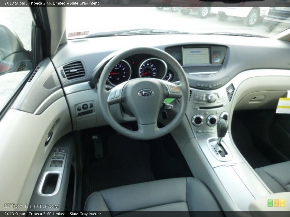 Slate Gray Interior Dashboard for the 2013 Subaru Tribeca 3.6R Limited #76307630