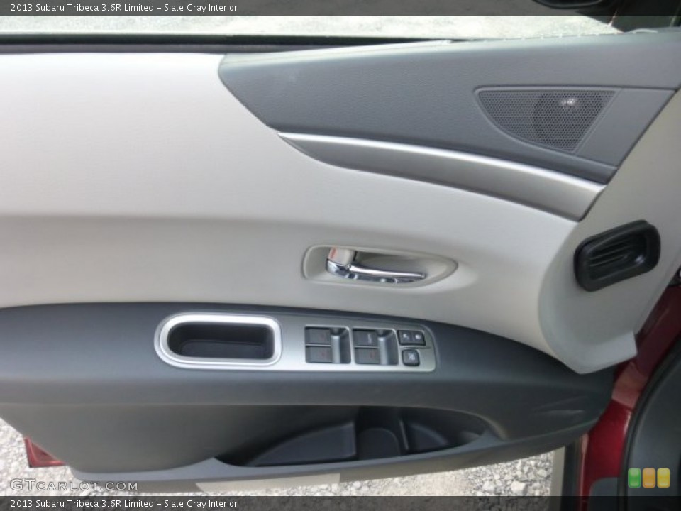 Slate Gray Interior Door Panel for the 2013 Subaru Tribeca 3.6R Limited #76307657