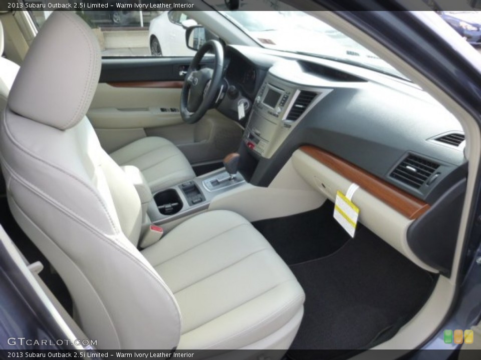 Warm Ivory Leather Interior Photo for the 2013 Subaru Outback 2.5i Limited #76307884