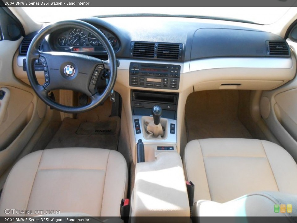Sand Interior Dashboard for the 2004 BMW 3 Series 325i Wagon #76308521