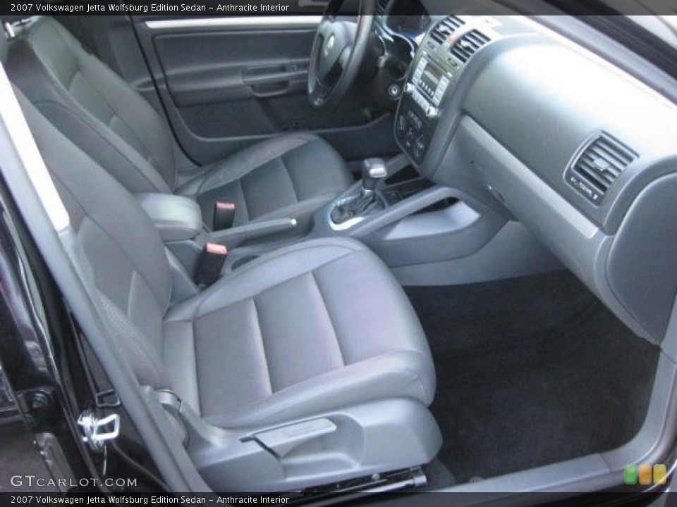 Anthracite Interior Photo for the 2007 Volkswagen Jetta Wolfsburg Edition Sedan #76308758