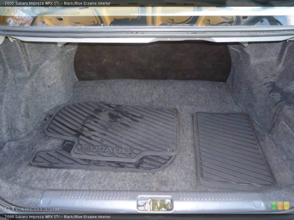 Black/Blue Ecsaine Interior Trunk for the 2005 Subaru Impreza WRX STi #76309061