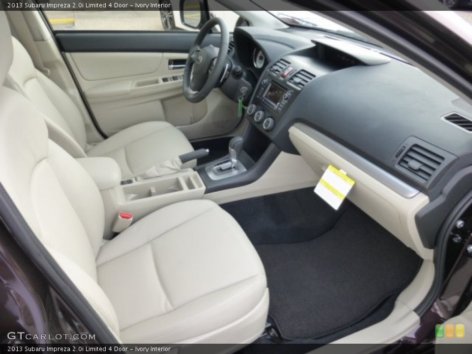 Ivory Interior Photo for the 2013 Subaru Impreza 2.0i Limited 4 Door #76309087