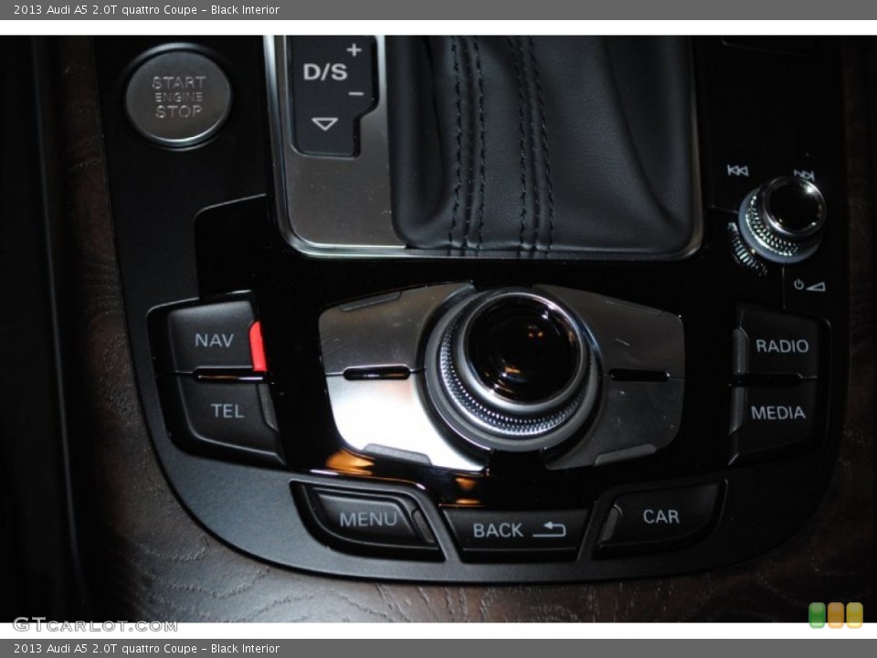 Black Interior Controls for the 2013 Audi A5 2.0T quattro Coupe #76309228