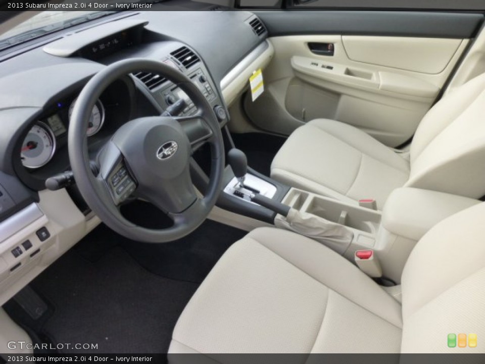 Ivory Interior Prime Interior for the 2013 Subaru Impreza 2.0i 4 Door #76310032