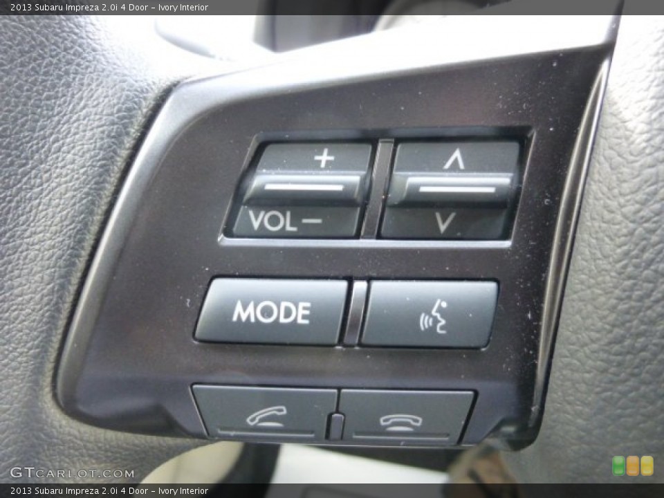 Ivory Interior Controls for the 2013 Subaru Impreza 2.0i 4 Door #76310048