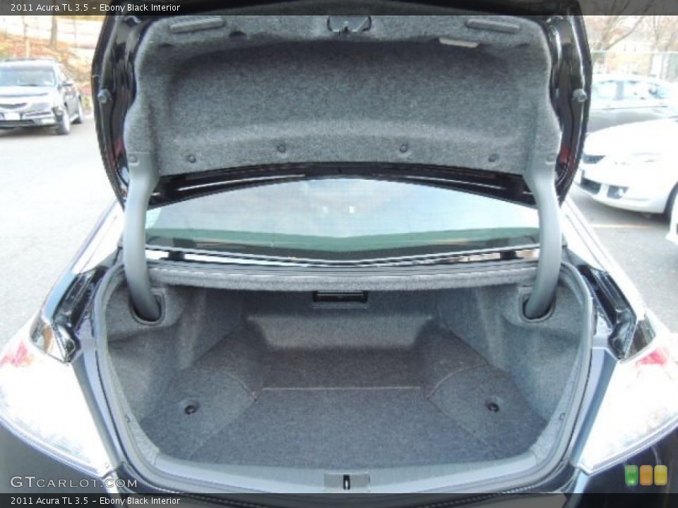 Ebony Black Interior Trunk for the 2011 Acura TL 3.5 #76310972