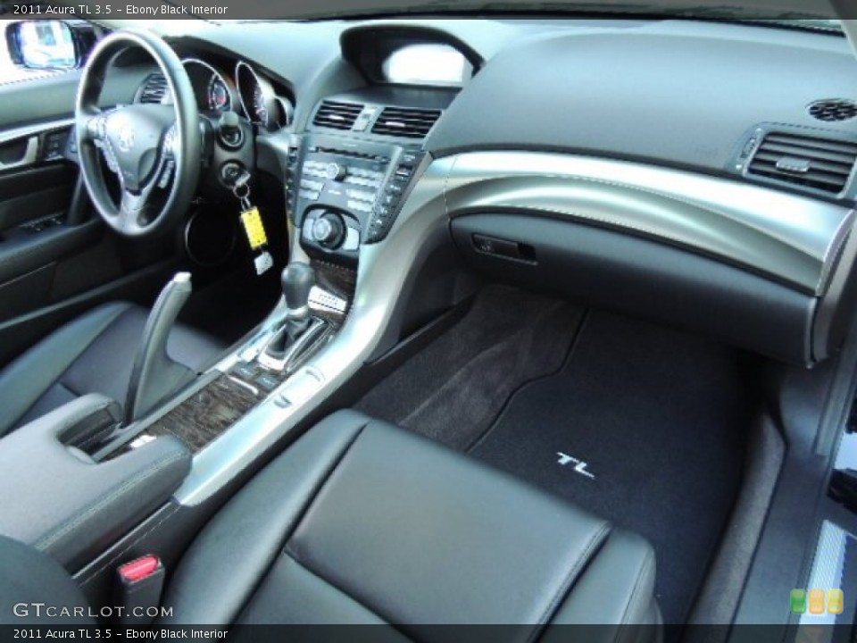 Ebony Black Interior Dashboard for the 2011 Acura TL 3.5 #76311024