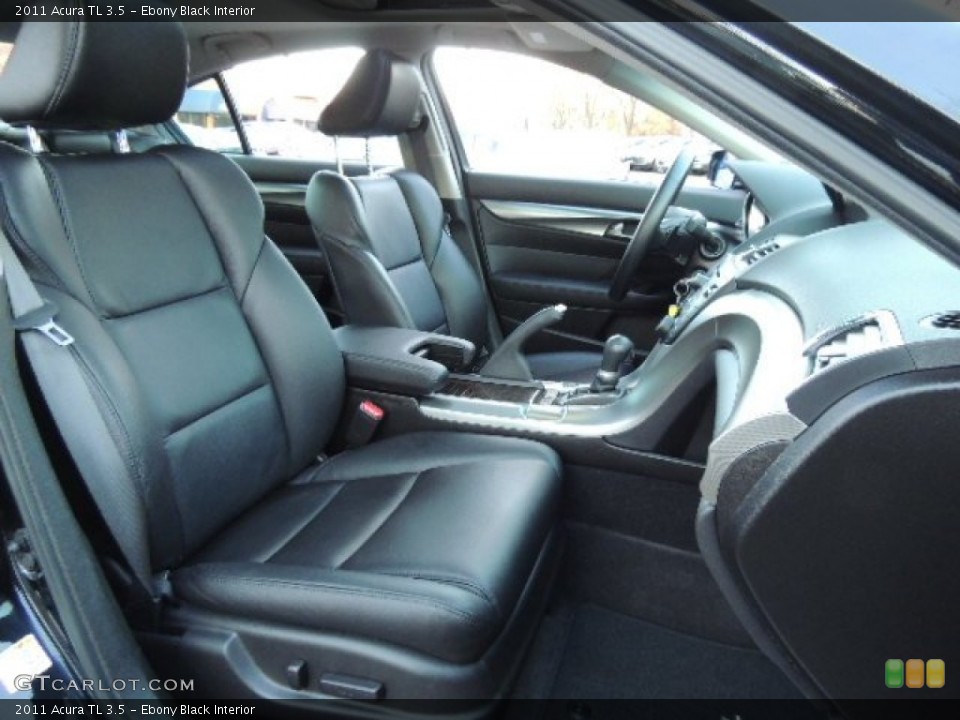 Ebony Black Interior Photo for the 2011 Acura TL 3.5 #76311050