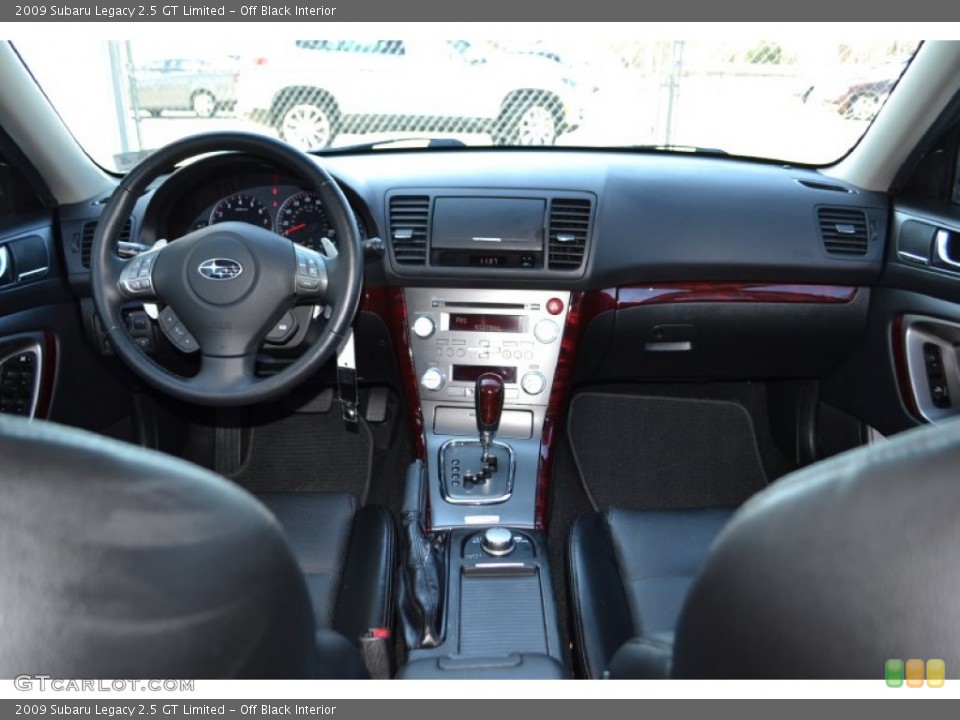 Off Black Interior Dashboard for the 2009 Subaru Legacy 2.5 GT Limited #76311799
