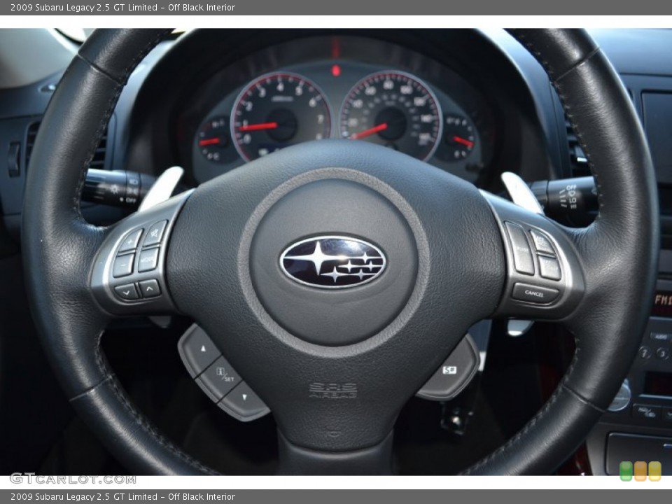 Off Black Interior Steering Wheel for the 2009 Subaru Legacy 2.5 GT Limited #76311835