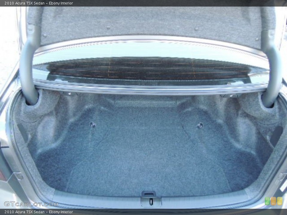 Ebony Interior Trunk for the 2010 Acura TSX Sedan #76311850