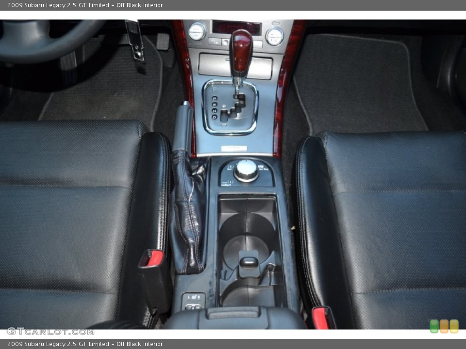 Off Black Interior Controls for the 2009 Subaru Legacy 2.5 GT Limited #76311891