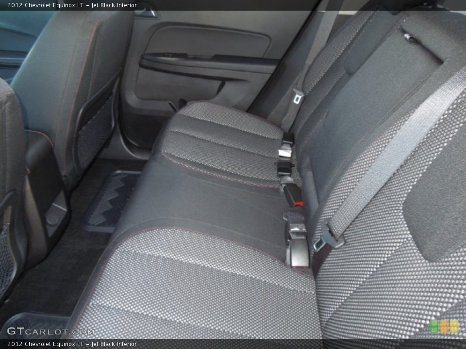 Jet Black Interior Rear Seat for the 2012 Chevrolet Equinox LT #76312793