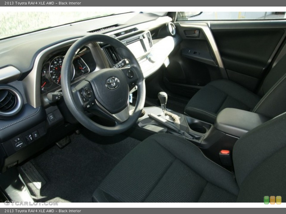 Black Interior Photo for the 2013 Toyota RAV4 XLE AWD #76313585
