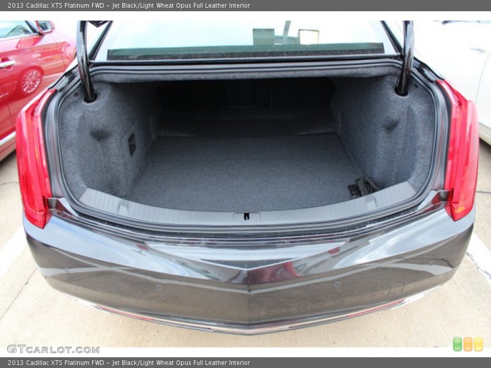 Jet Black/Light Wheat Opus Full Leather Interior Trunk for the 2013 Cadillac XTS Platinum FWD #76313858