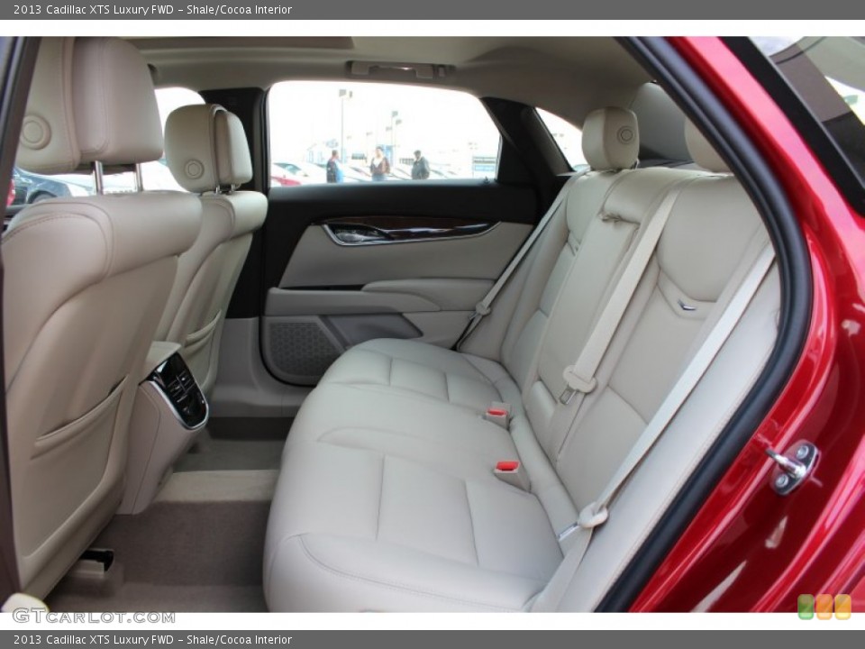 Shale/Cocoa Interior Rear Seat for the 2013 Cadillac XTS Luxury FWD #76314251