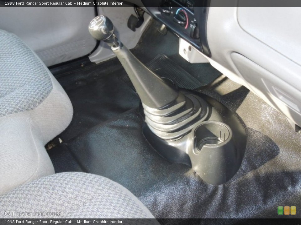 Medium Graphite Interior Transmission for the 1998 Ford Ranger Sport Regular Cab #76314652