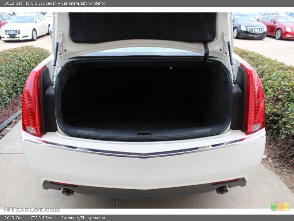 Cashmere/Ebony Interior Trunk for the 2013 Cadillac CTS 3.6 Sedan #76314743
