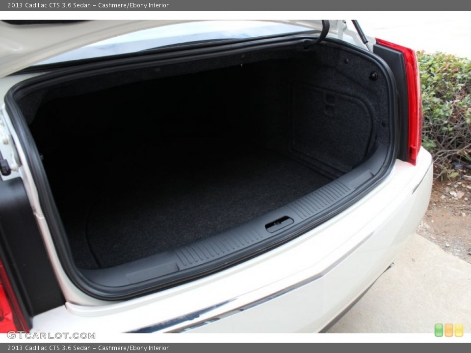 Cashmere/Ebony Interior Trunk for the 2013 Cadillac CTS 3.6 Sedan #76314764