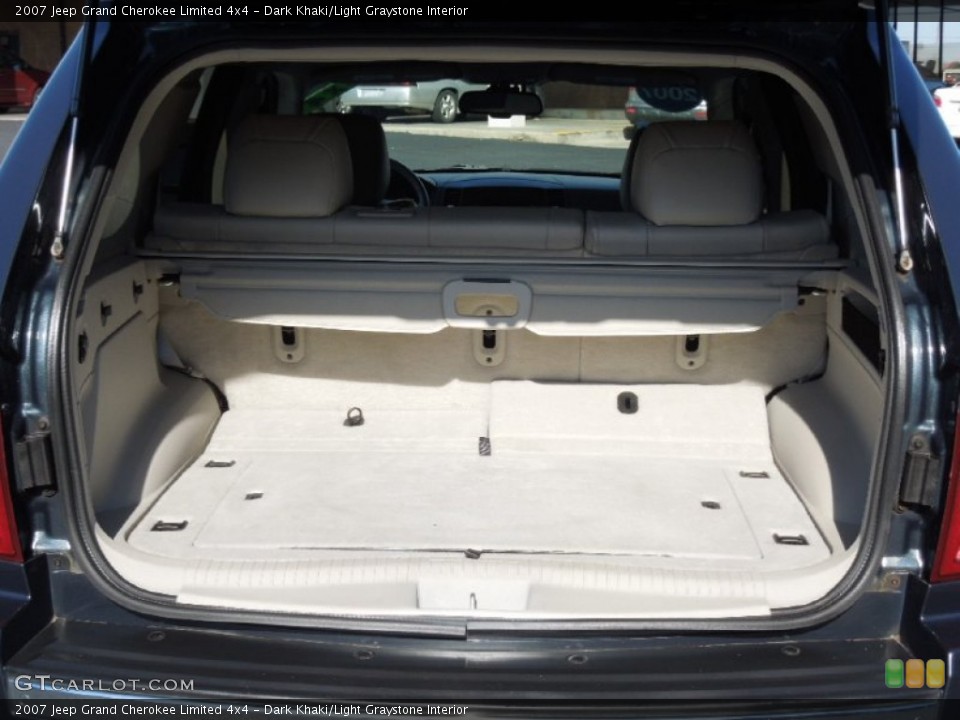 Dark Khaki/Light Graystone Interior Trunk for the 2007 Jeep Grand Cherokee Limited 4x4 #76315112