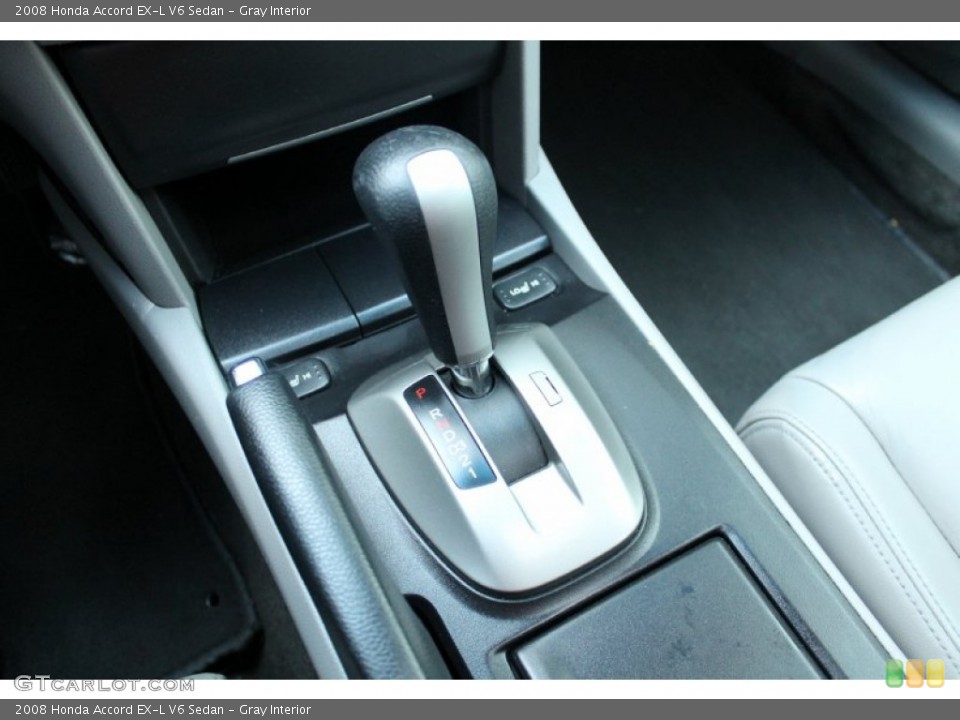 Gray Interior Transmission for the 2008 Honda Accord EX-L V6 Sedan #76315683