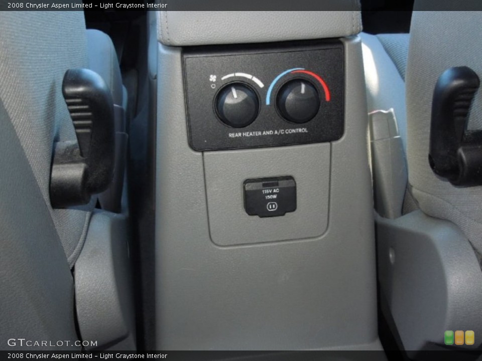 Light Graystone Interior Controls for the 2008 Chrysler Aspen Limited #76316039