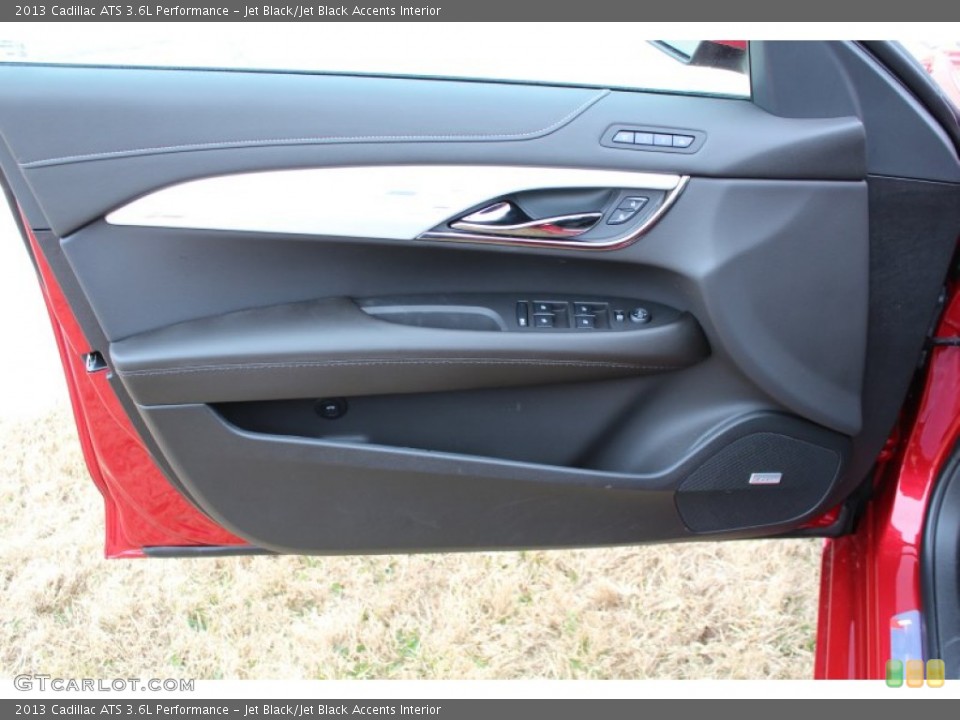 Jet Black/Jet Black Accents Interior Door Panel for the 2013 Cadillac ATS 3.6L Performance #76316407