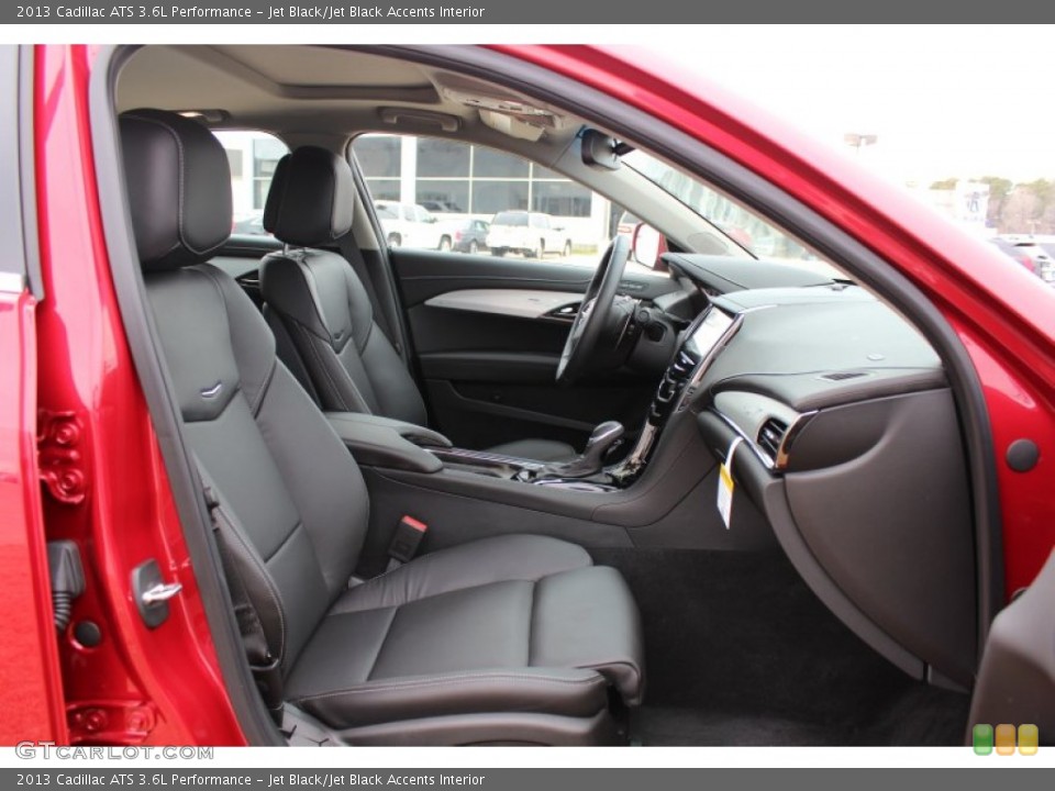 Jet Black/Jet Black Accents Interior Photo for the 2013 Cadillac ATS 3.6L Performance #76316453