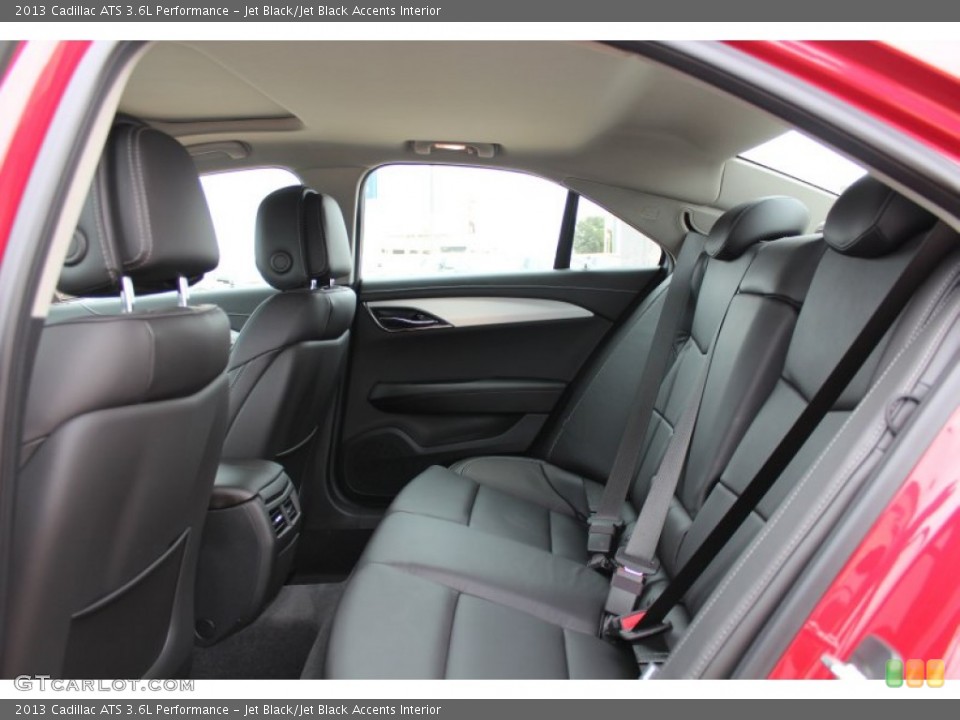 Jet Black/Jet Black Accents Interior Rear Seat for the 2013 Cadillac ATS 3.6L Performance #76316495