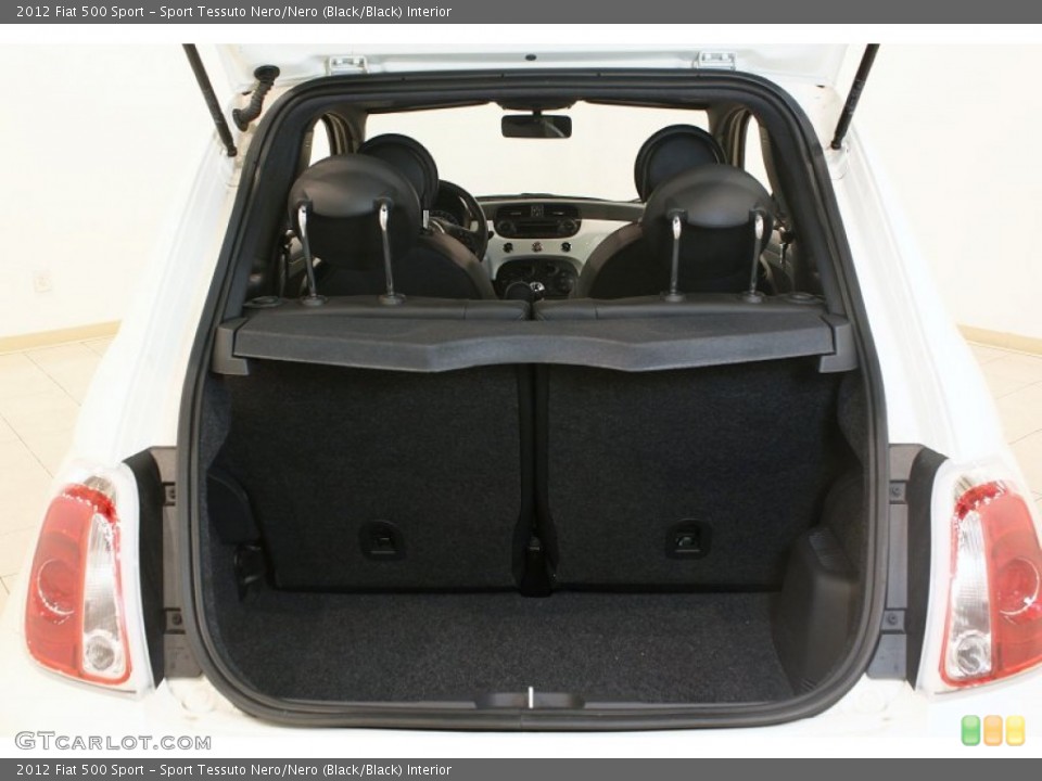 Sport Tessuto Nero/Nero (Black/Black) Interior Trunk for the 2012 Fiat 500 Sport #76317572