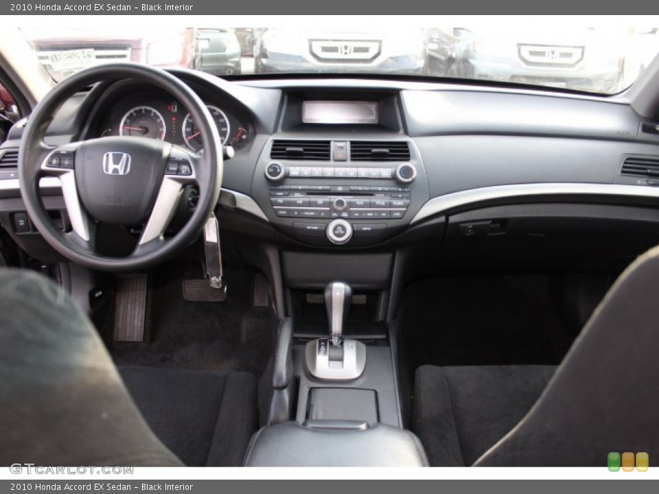 Black Interior Dashboard for the 2010 Honda Accord EX Sedan #76318642