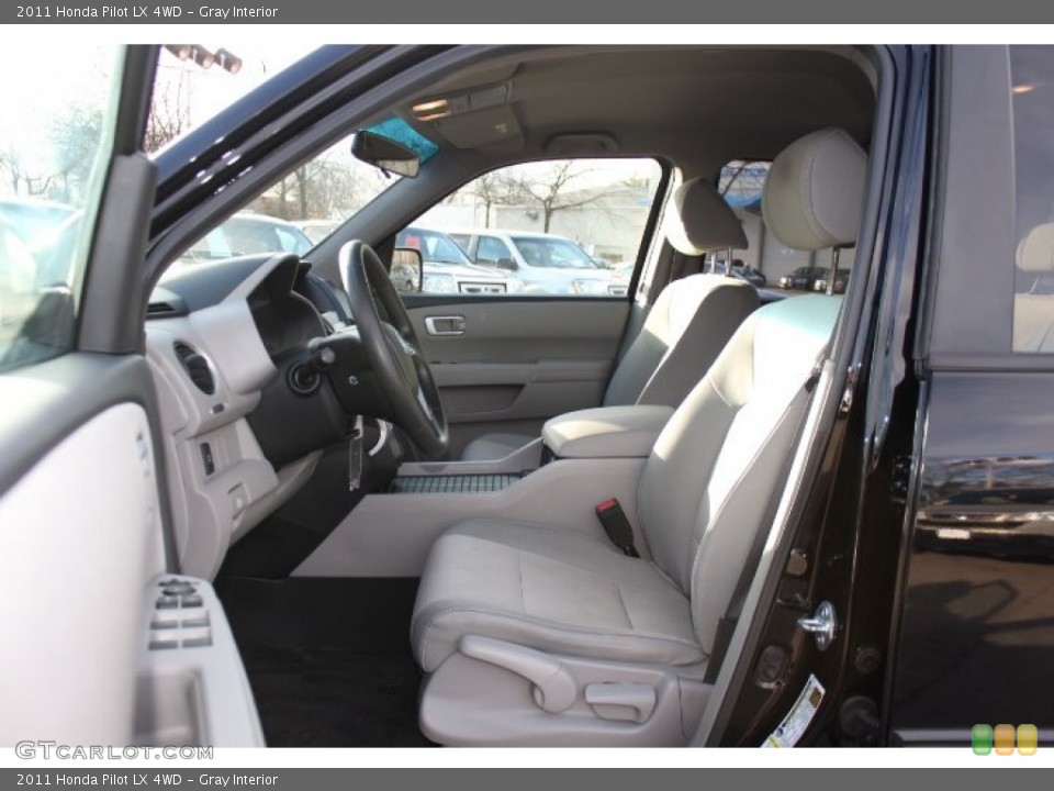 Gray Interior Front Seat for the 2011 Honda Pilot LX 4WD #76320577