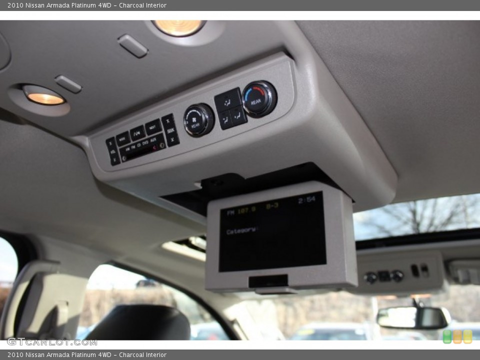 Charcoal Interior Entertainment System for the 2010 Nissan Armada Platinum 4WD #76321571
