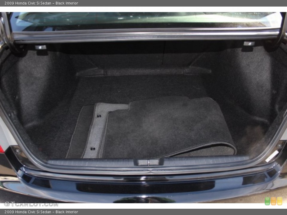 Black Interior Trunk for the 2009 Honda Civic Si Sedan #76321942