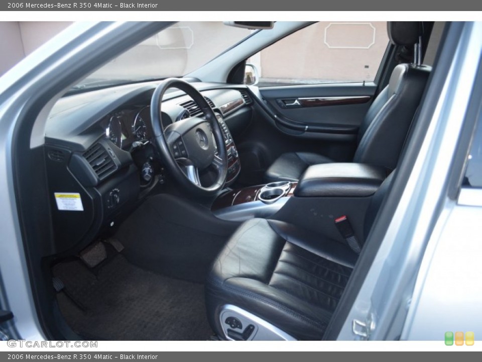 Black Interior Front Seat for the 2006 Mercedes-Benz R 350 4Matic #76322003