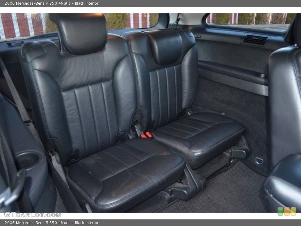 Black Interior Rear Seat for the 2006 Mercedes-Benz R 350 4Matic #76322060