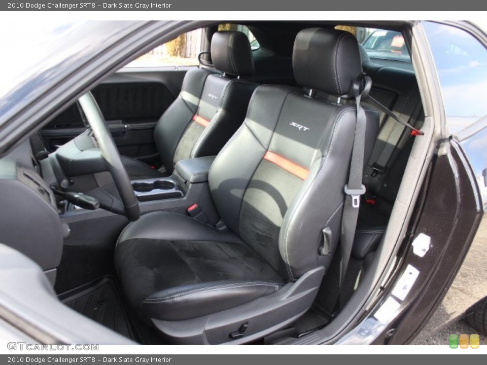 Dark Slate Gray Interior Front Seat for the 2010 Dodge Challenger SRT8 #76322573