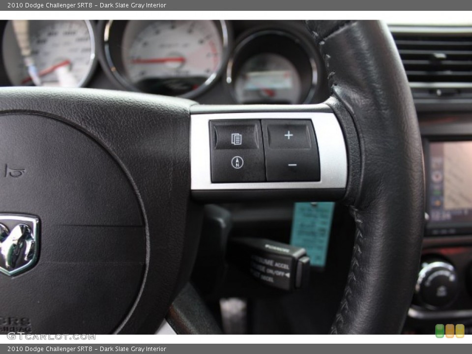 Dark Slate Gray Interior Controls for the 2010 Dodge Challenger SRT8 #76322663
