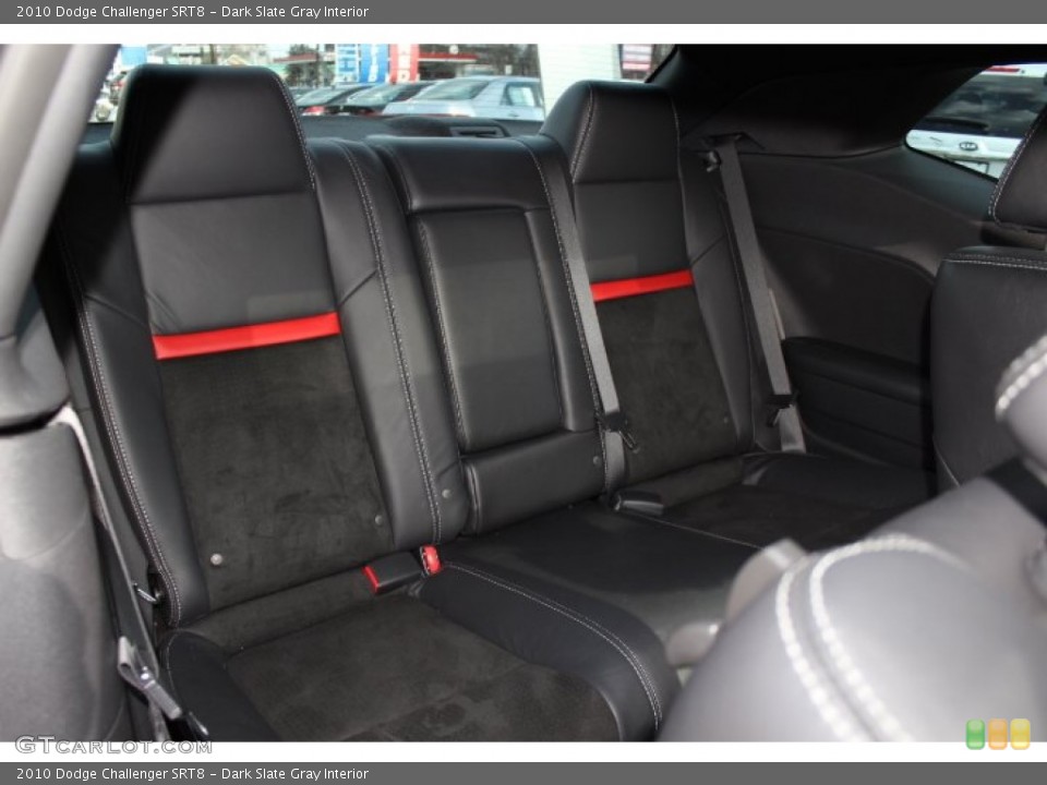 Dark Slate Gray Interior Rear Seat for the 2010 Dodge Challenger SRT8 #76322759