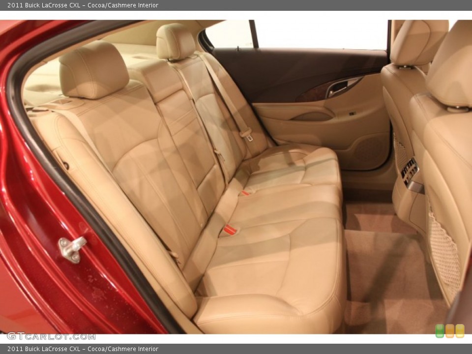 Cocoa/Cashmere Interior Rear Seat for the 2011 Buick LaCrosse CXL #76322847