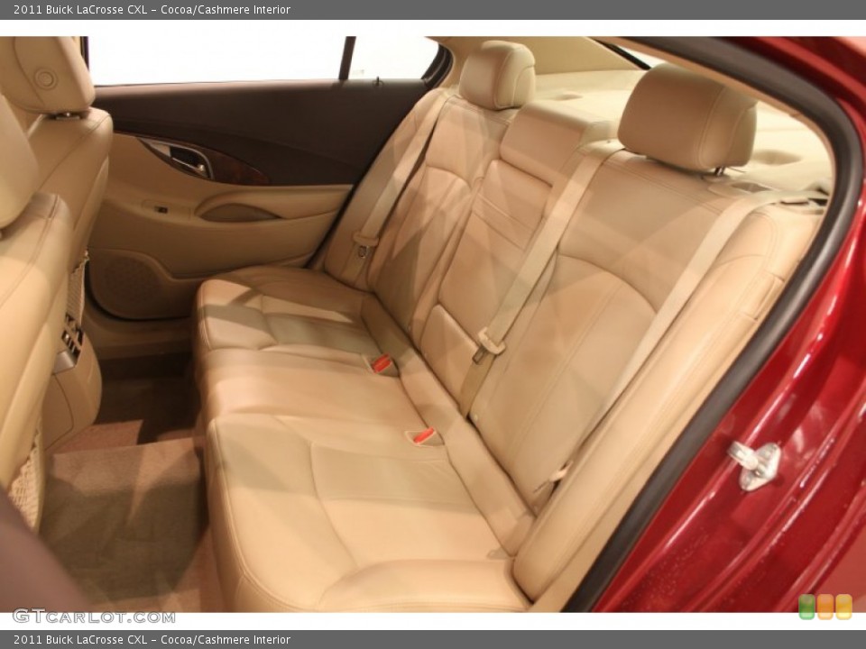 Cocoa/Cashmere Interior Rear Seat for the 2011 Buick LaCrosse CXL #76322867