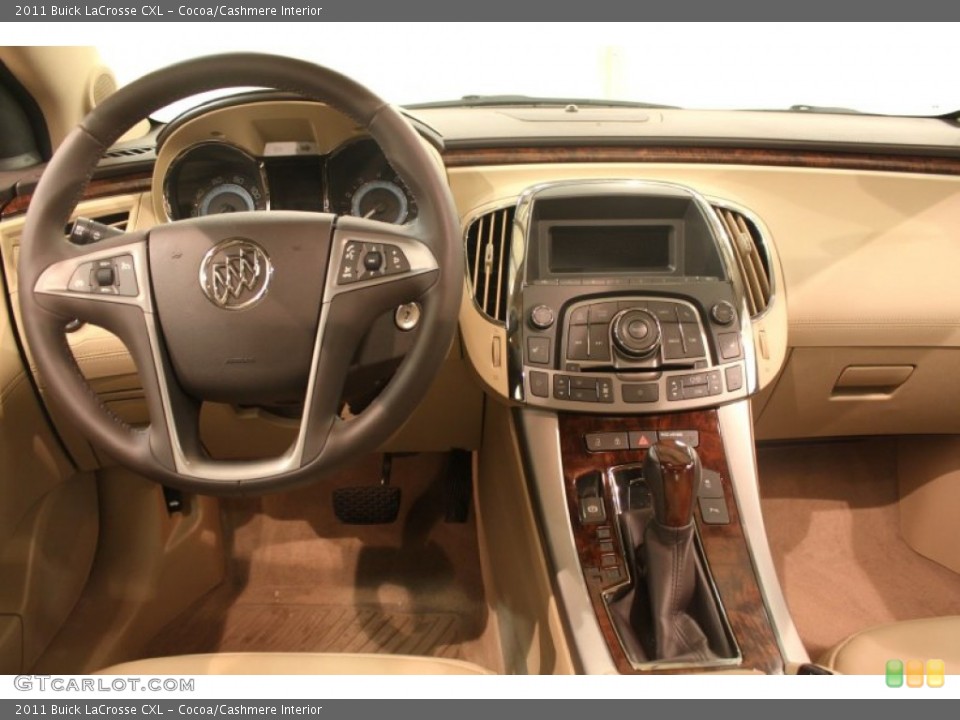Cocoa/Cashmere Interior Dashboard for the 2011 Buick LaCrosse CXL #76322879