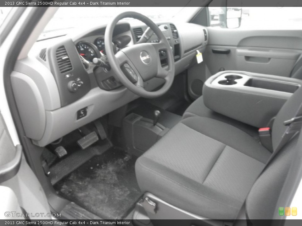 Dark Titanium Interior Photo for the 2013 GMC Sierra 2500HD Regular Cab 4x4 #76322939