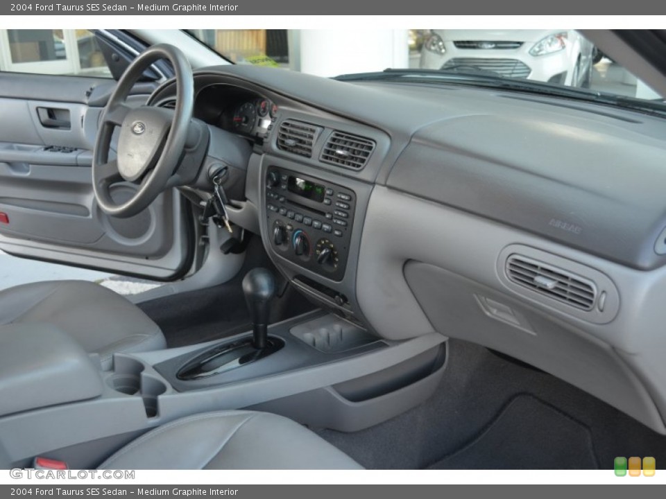 Medium Graphite Interior Dashboard for the 2004 Ford Taurus SES Sedan #76324865