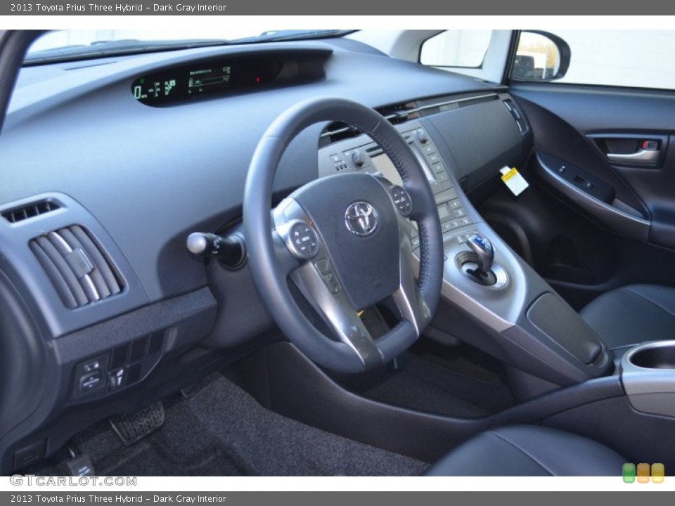Dark Gray Interior Photo for the 2013 Toyota Prius Three Hybrid #76325513