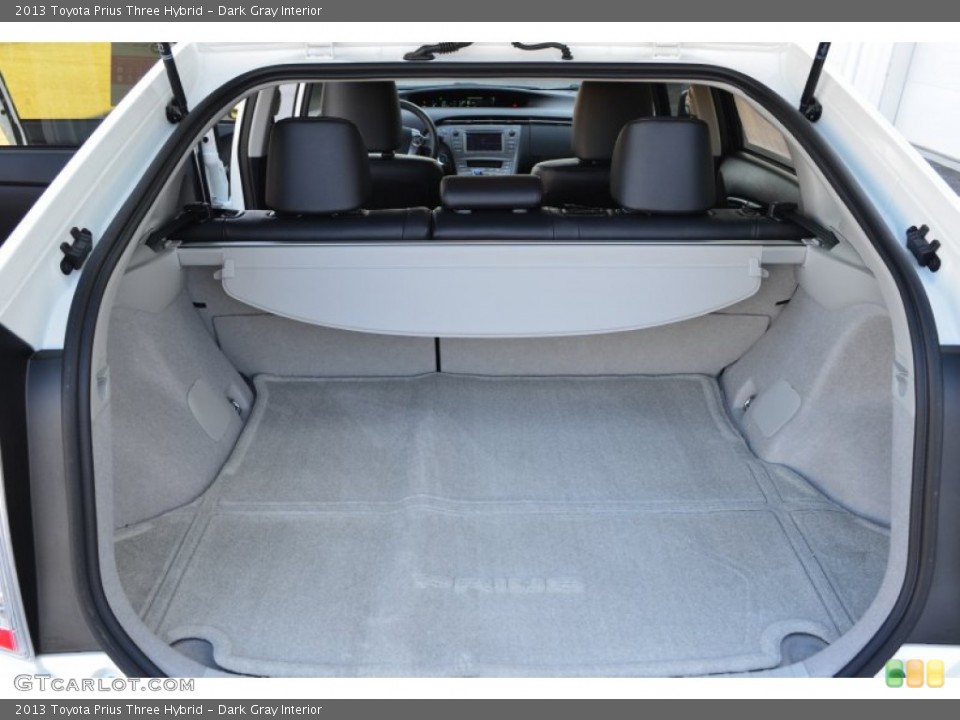 Dark Gray Interior Trunk for the 2013 Toyota Prius Three Hybrid #76325531