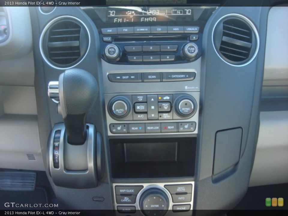 Gray Interior Controls for the 2013 Honda Pilot EX-L 4WD #76328666