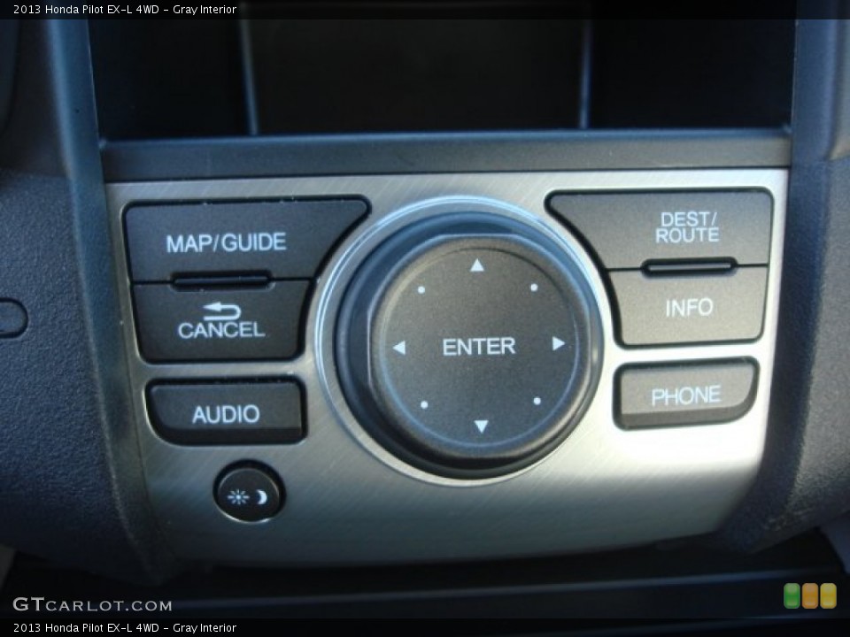 Gray Interior Controls for the 2013 Honda Pilot EX-L 4WD #76328678
