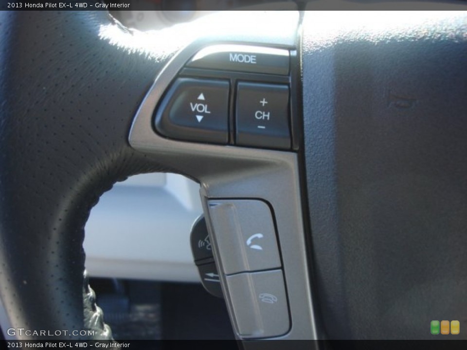 Gray Interior Controls for the 2013 Honda Pilot EX-L 4WD #76328710